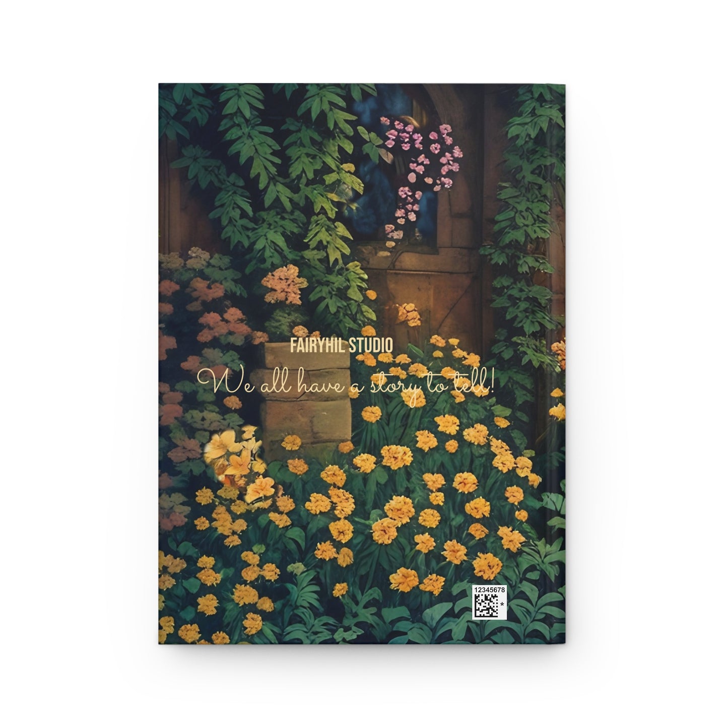 Hardcover Journal Matte - Fairytale Story Art by Fairyhill Studio