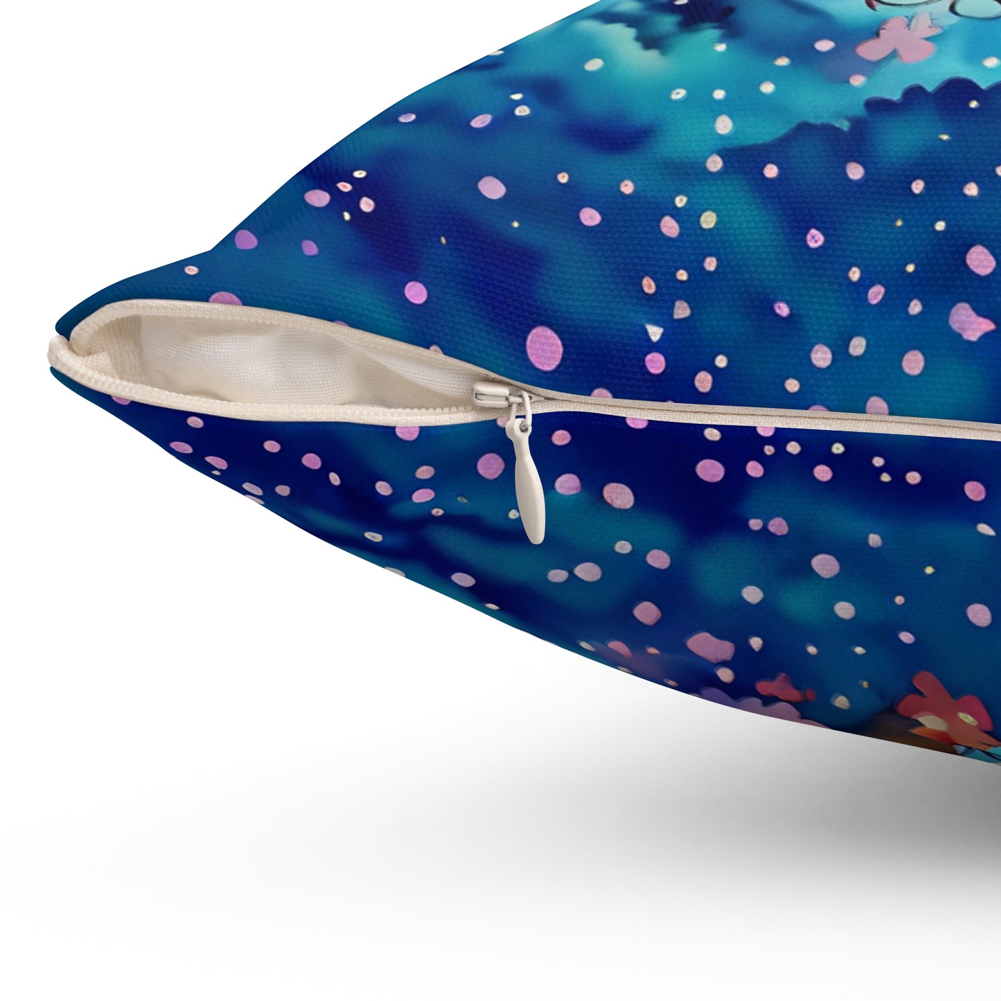"Perspective is Everything" Square Pillow - by Fairyhill Studio