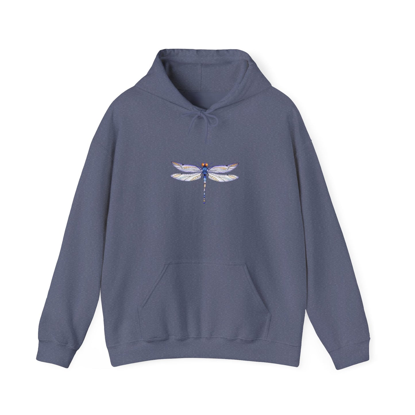 Dragonfly Art Hoodie, Cozy Unisex Sweatshirt, Nature Lover Gift, Botanical Apparel, Spring Fashion, Relaxed Style
