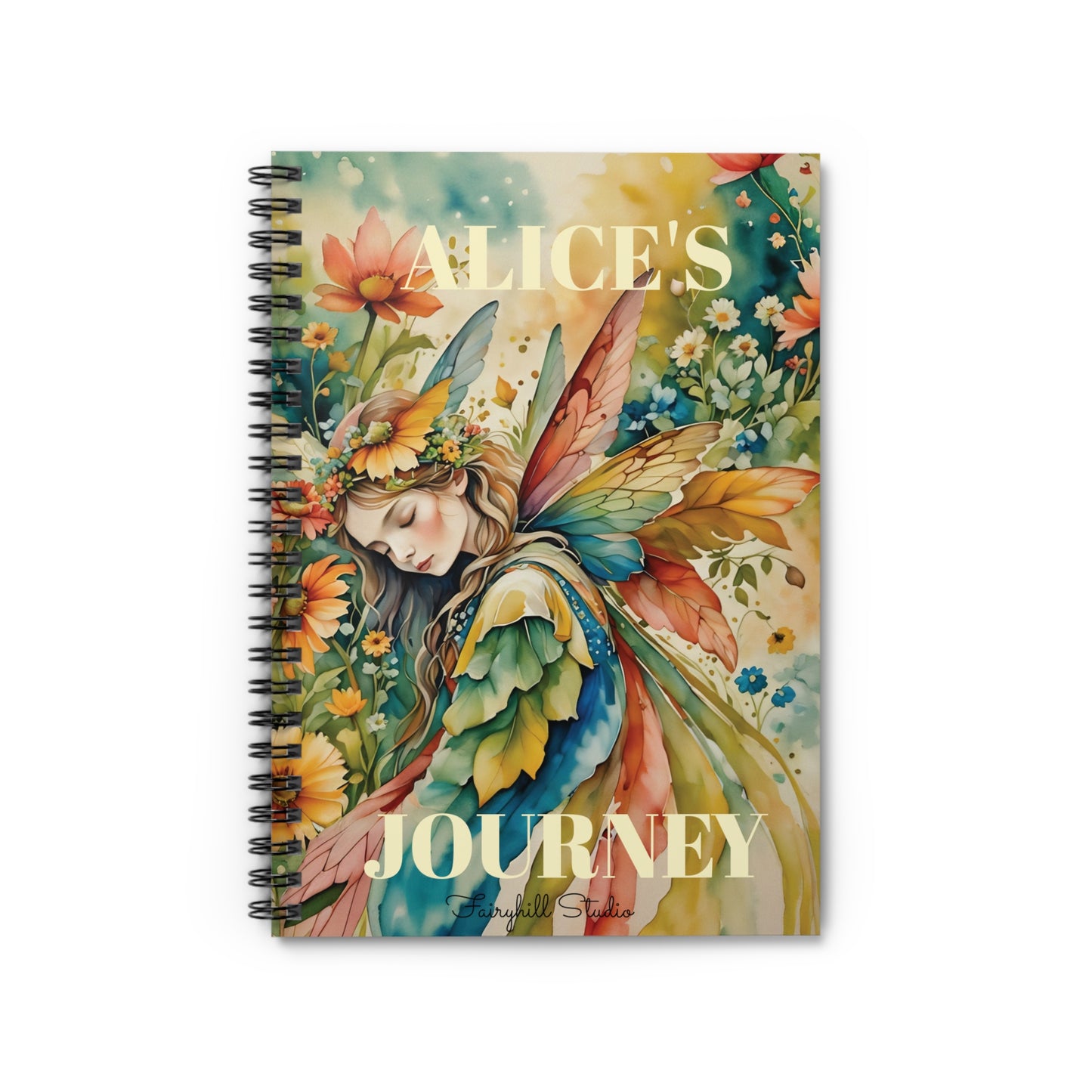 Garden Fairy personalized Spiral Notebook