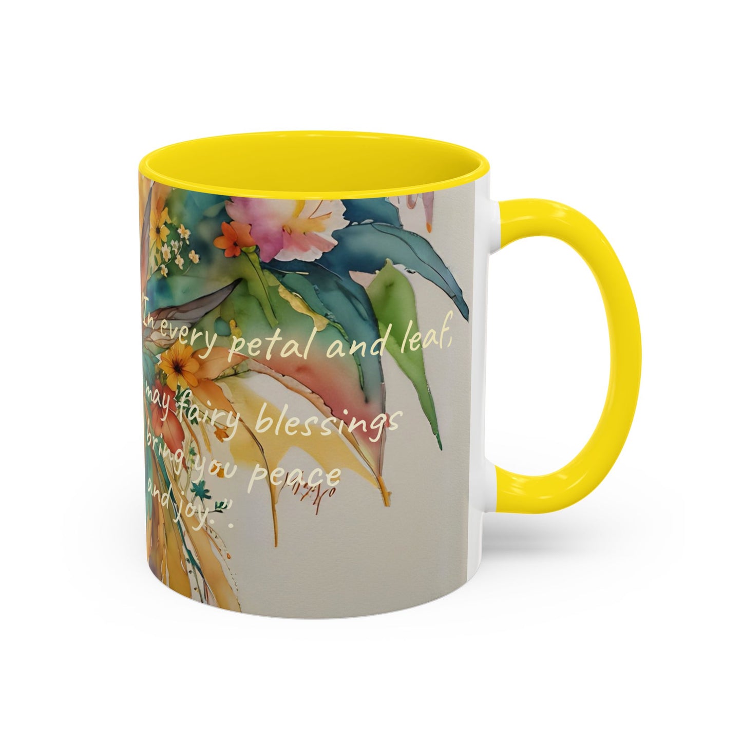 Garden fairy-Themed Coffee Mug - 11 & 15oz Accent Mug for Fairy Lovers