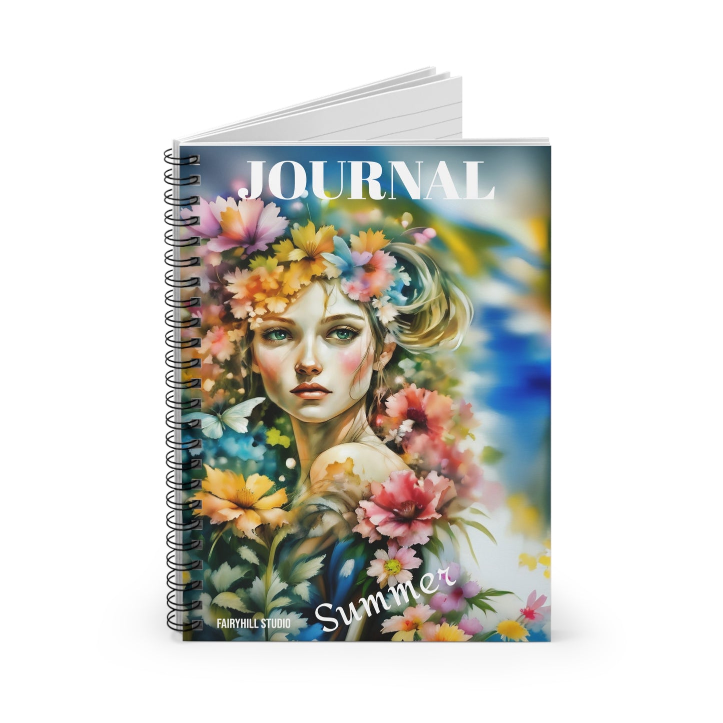 Spiral Notebook -Summer Journal