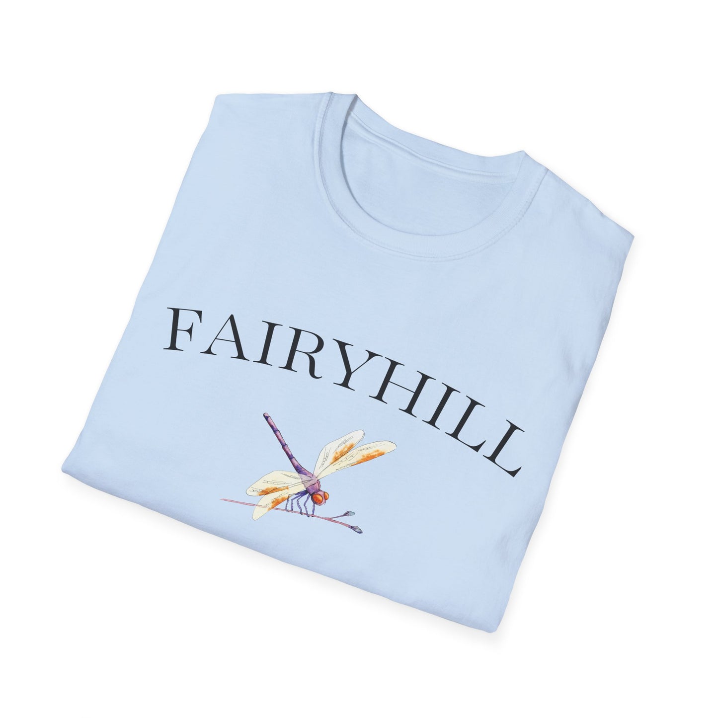 Unisex Softstyle T-Shirt with Retro Fairythili Design, Casual Wear, Graphic Tee, Gift Idea, Vintage Apparel