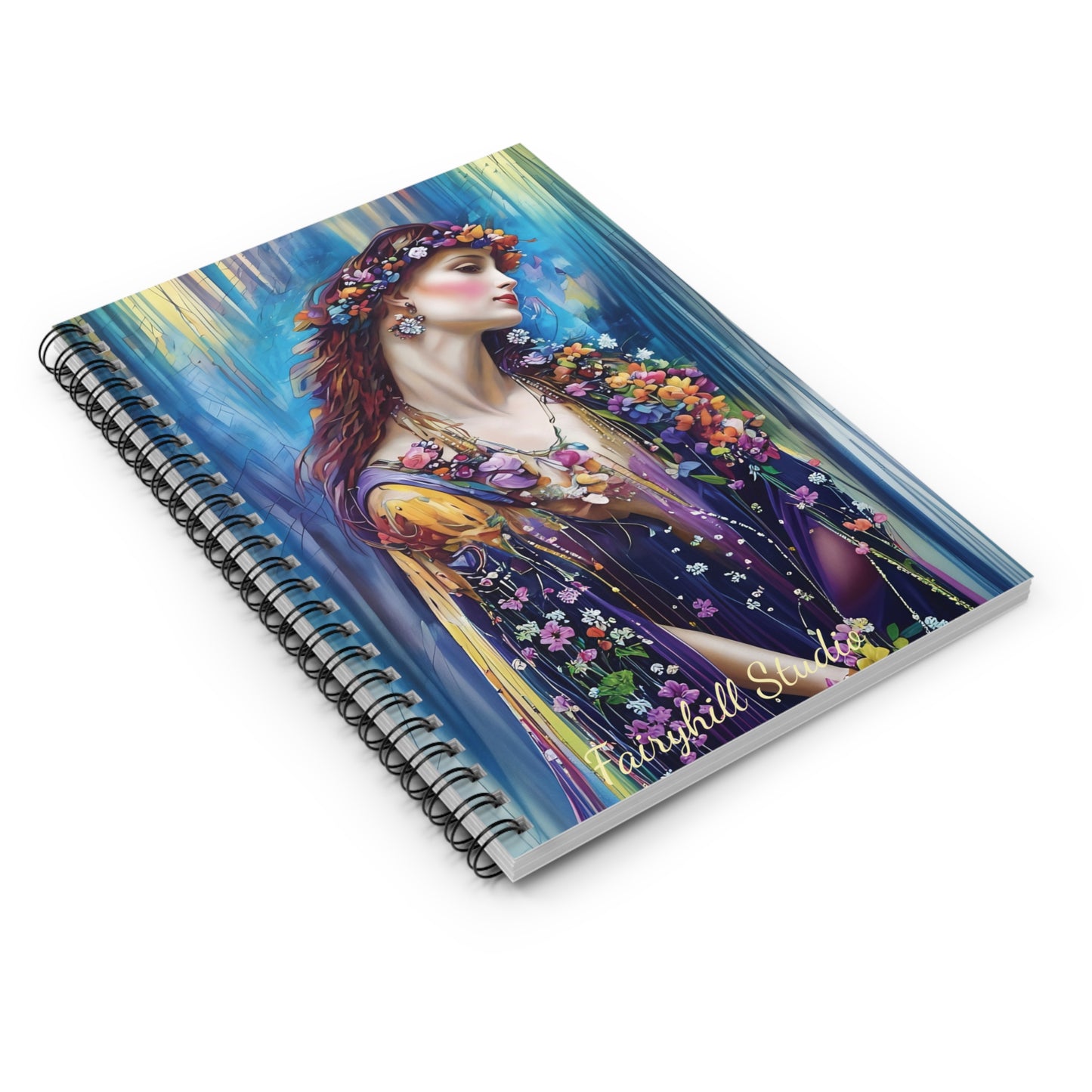 Flower Fairy Spiral Notebook - Ruled Line