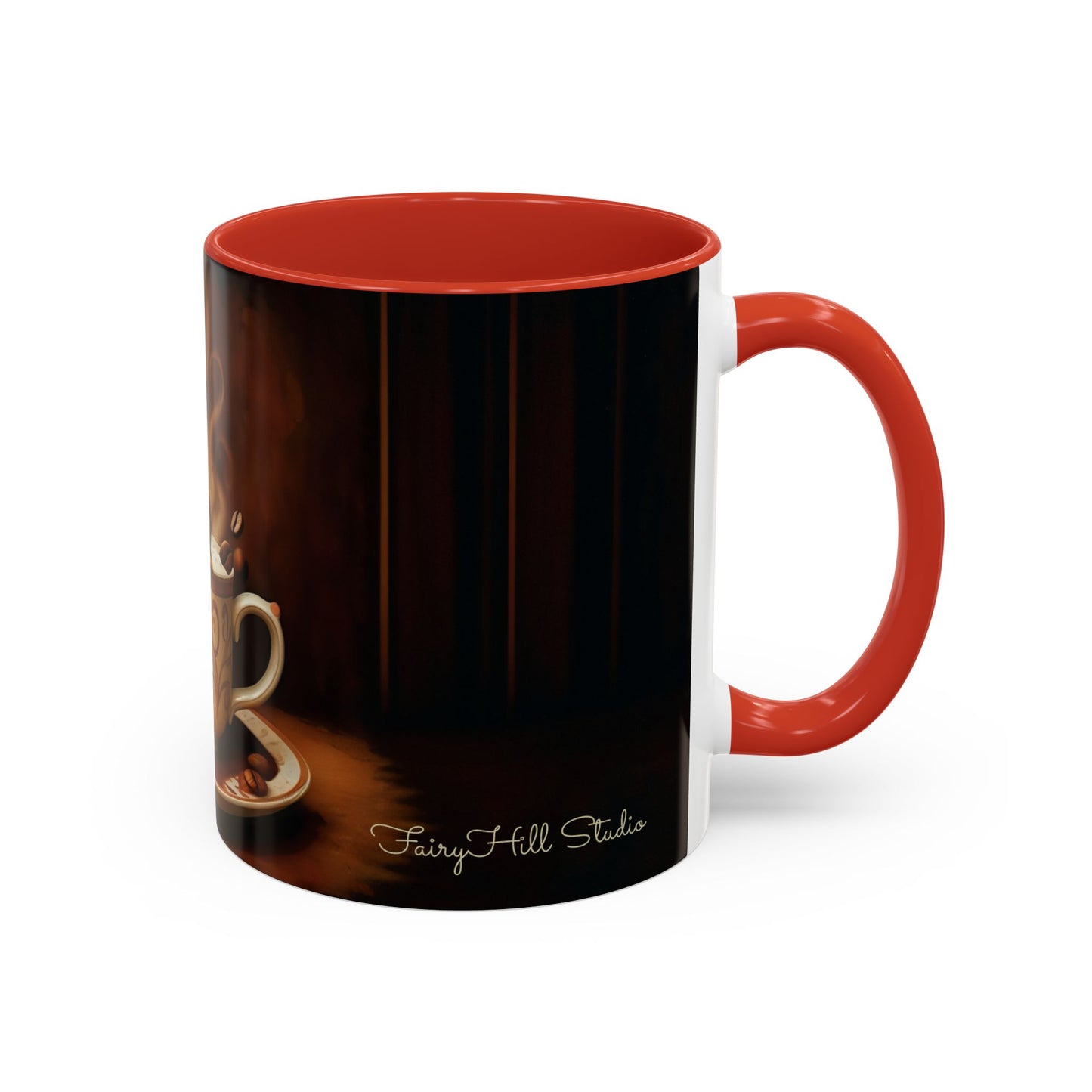 Coffee fairy-Themed Coffee Mug - 11 & 15oz Accent Mug for Fairy /Coffee Lovers