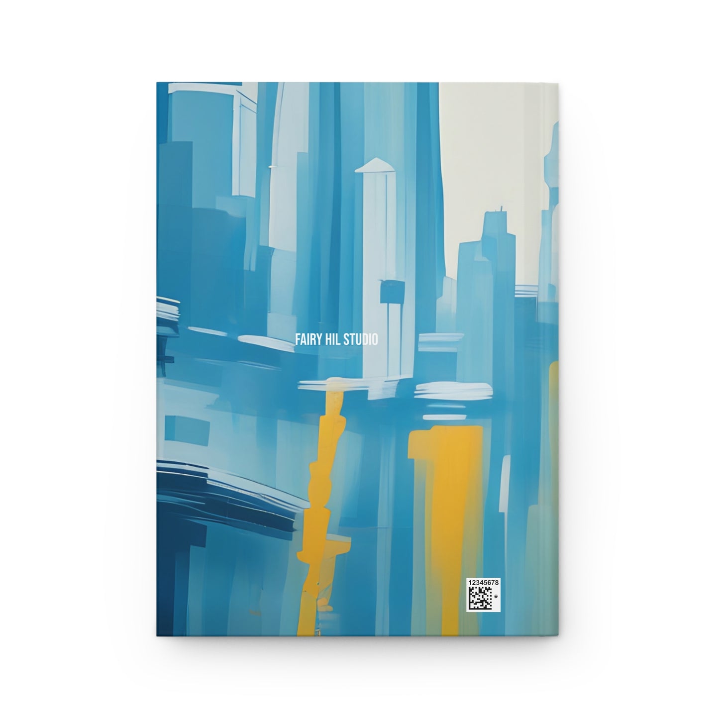 Hardcover Abstract woman with a dragonfly Journal hard Cover ,Notebook gift art Matte
