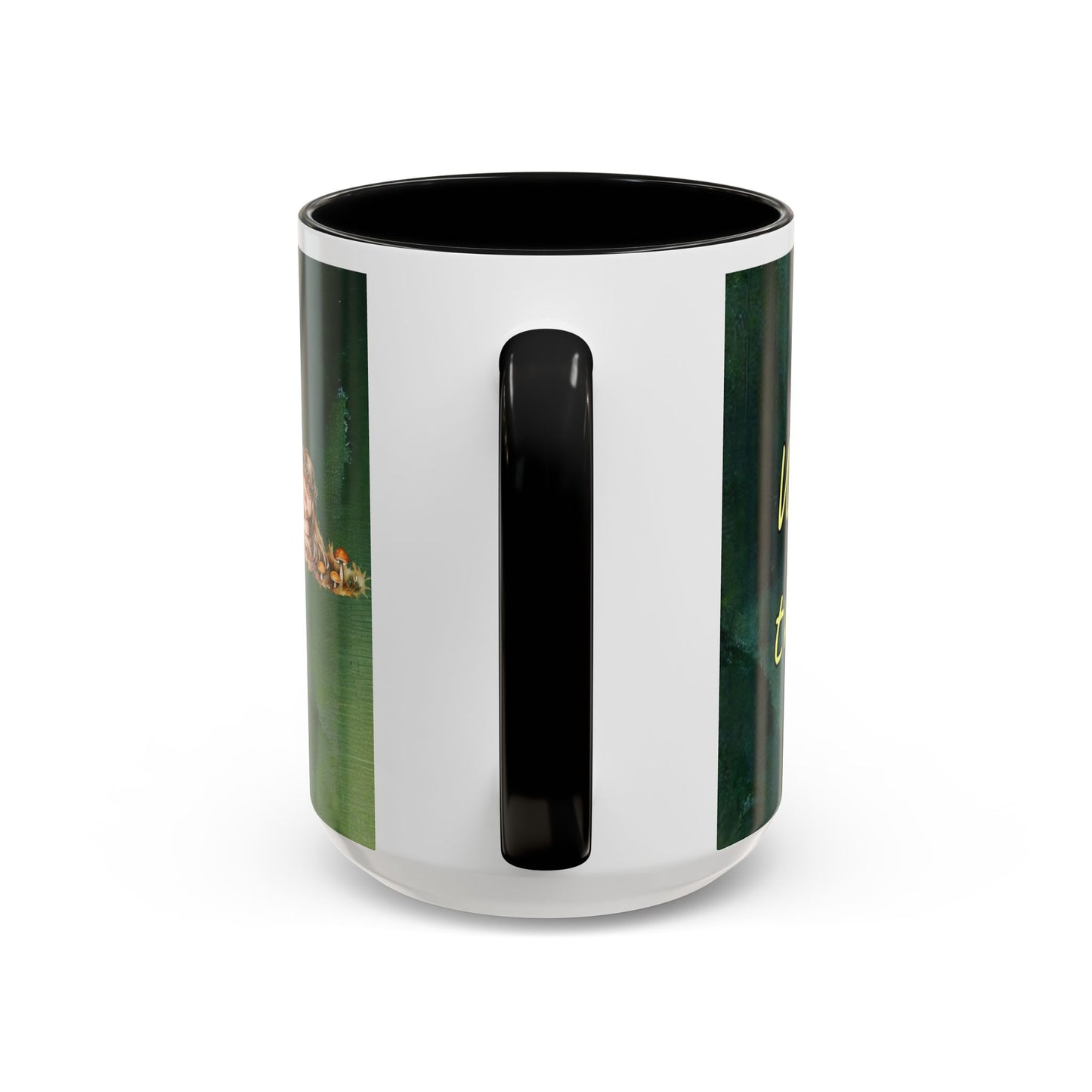 Sleeping Fairy -Themed Coffee Mug with a quote - 11 & 15oz Accent Mug for Fairy/coffee Lovers