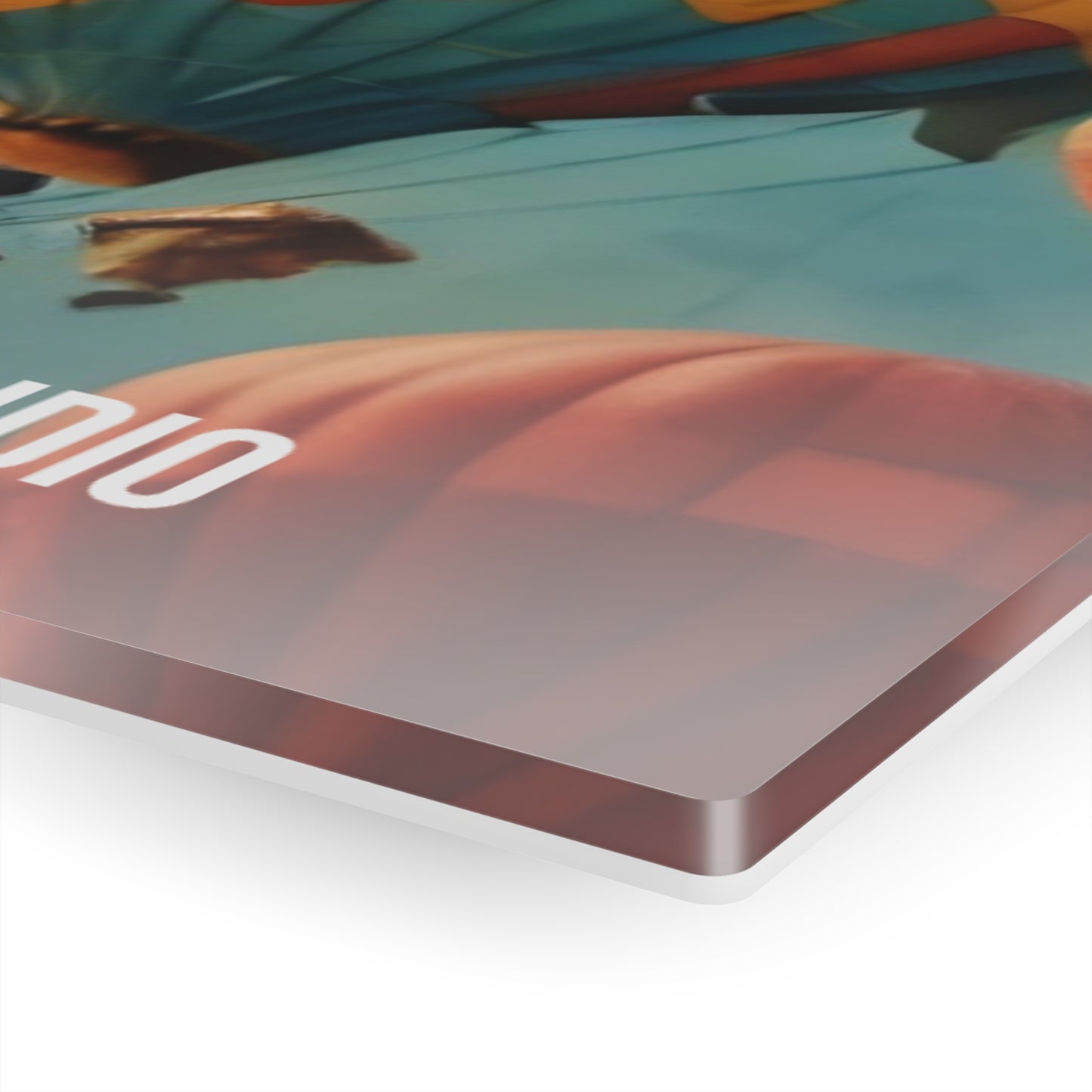 Art Acrylic Prints -Journey with Hot air ballons