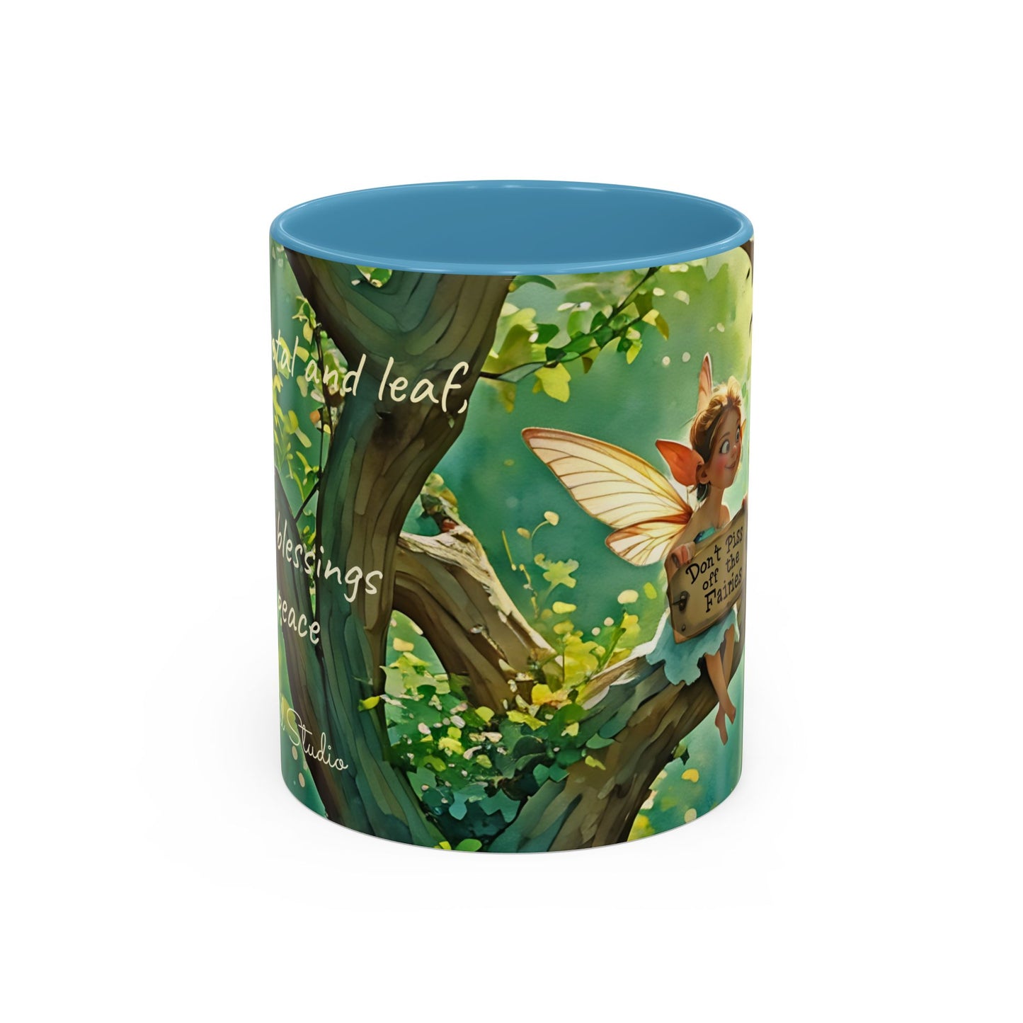 Garden fairy-Themed Coffee Mug - 11 & 15oz Accent Mug for Fairy Lovers