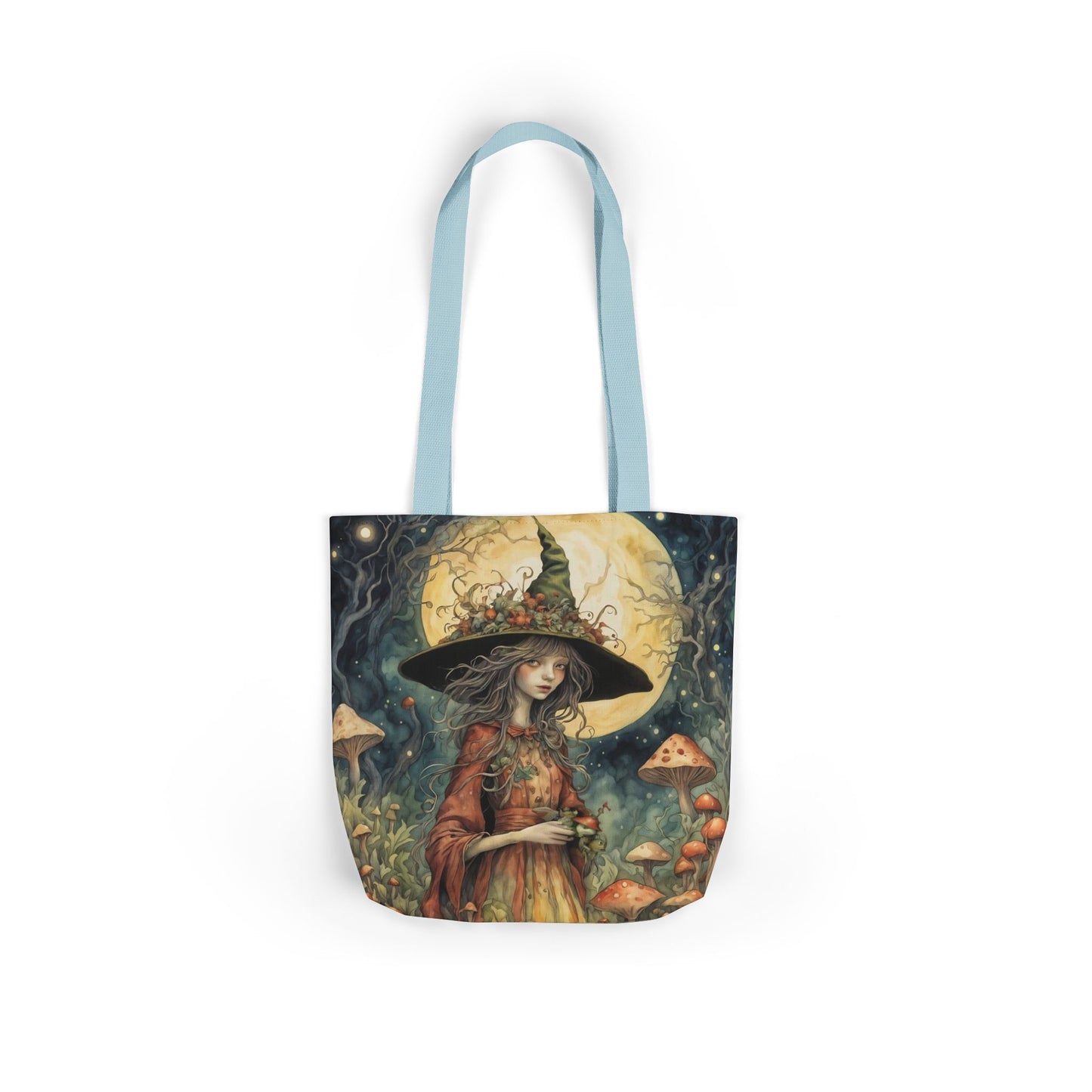 Witch  -Inspired Canvas Tote Bag - Perfect for Beach Days, Eco-Friendly Shopping, and Summer Fun!