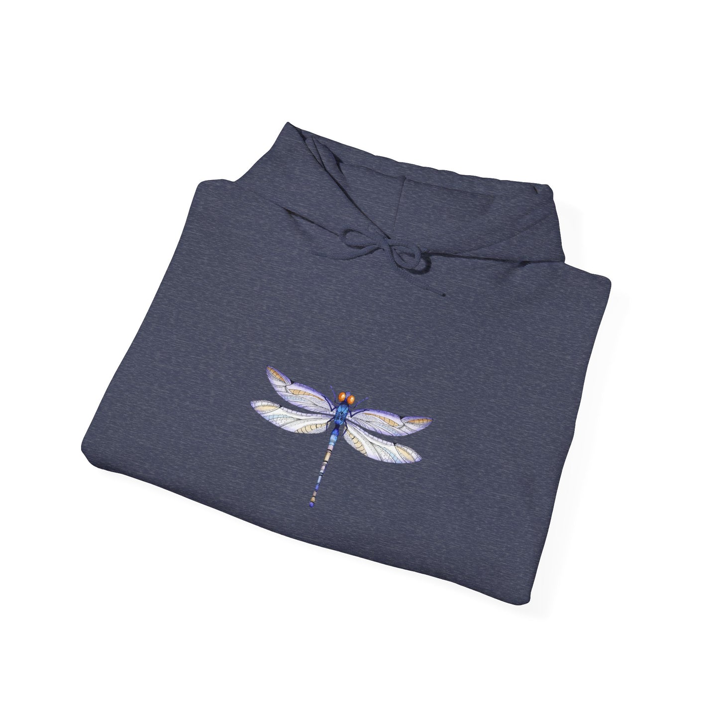 Dragonfly Art Hoodie, Cozy Unisex Sweatshirt, Nature Lover Gift, Botanical Apparel, Spring Fashion, Relaxed Style