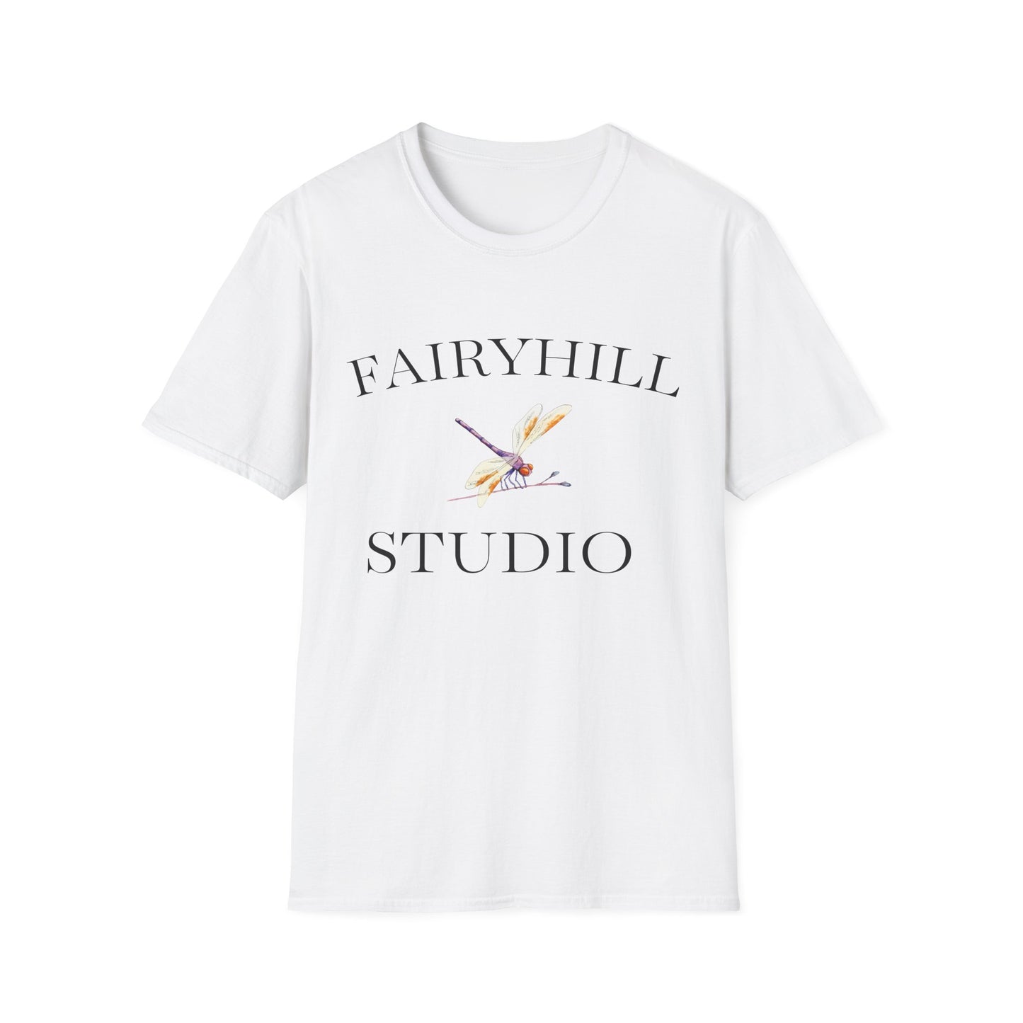 Unisex Softstyle T-Shirt with Retro Fairythili Design, Casual Wear, Graphic Tee, Gift Idea, Vintage Apparel