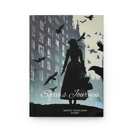 Travel Journal Matte - Gothic Style Art by Fairyhill Studio, London Theme