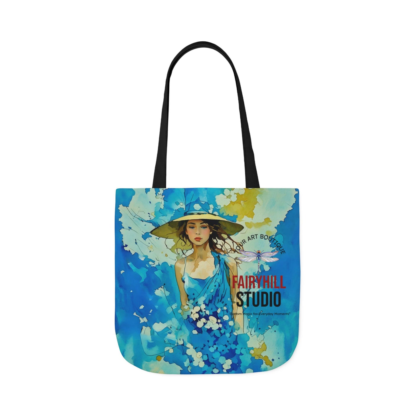 Colorful Summer vibes- Canvas Tote Bag - Perfect for Beach Days, Eco-Friendly Shopping, and Summer Fun!