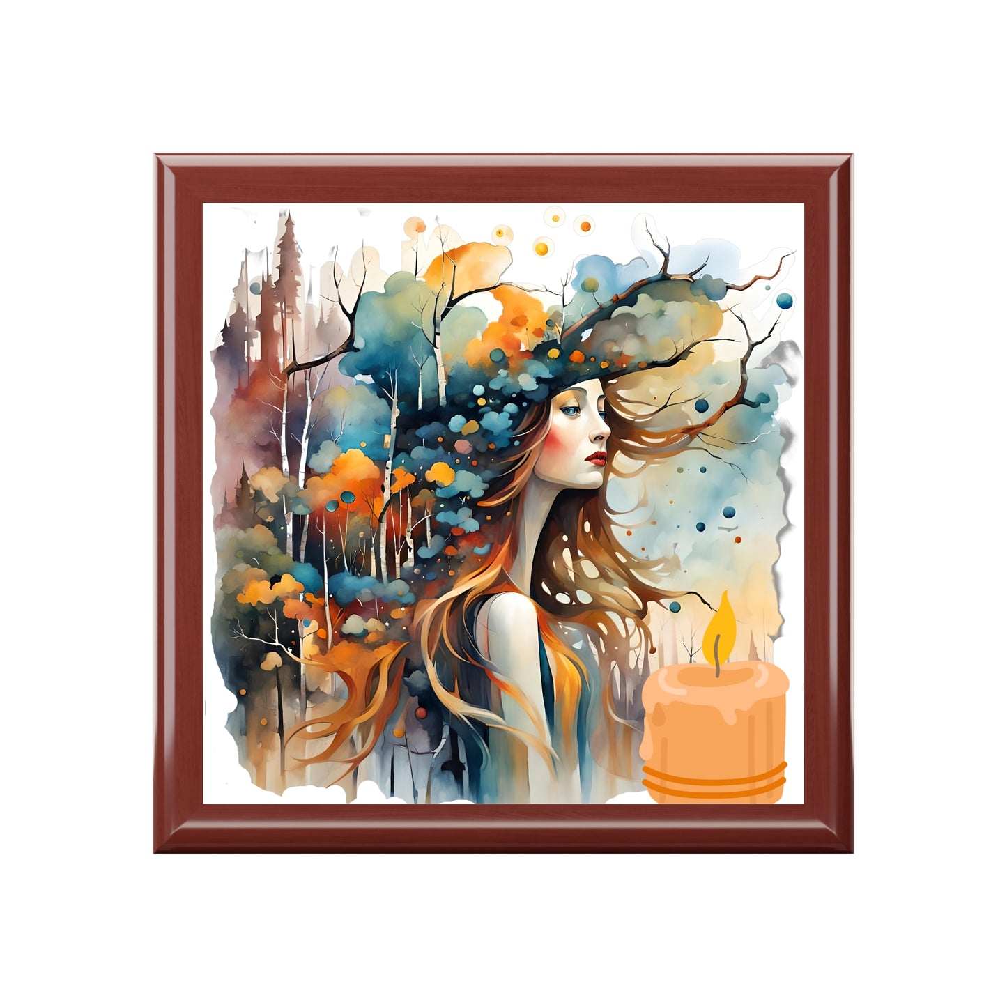 Memories Jewelry Box - Elegant Decor for Special Occasions Fairyhill Studio