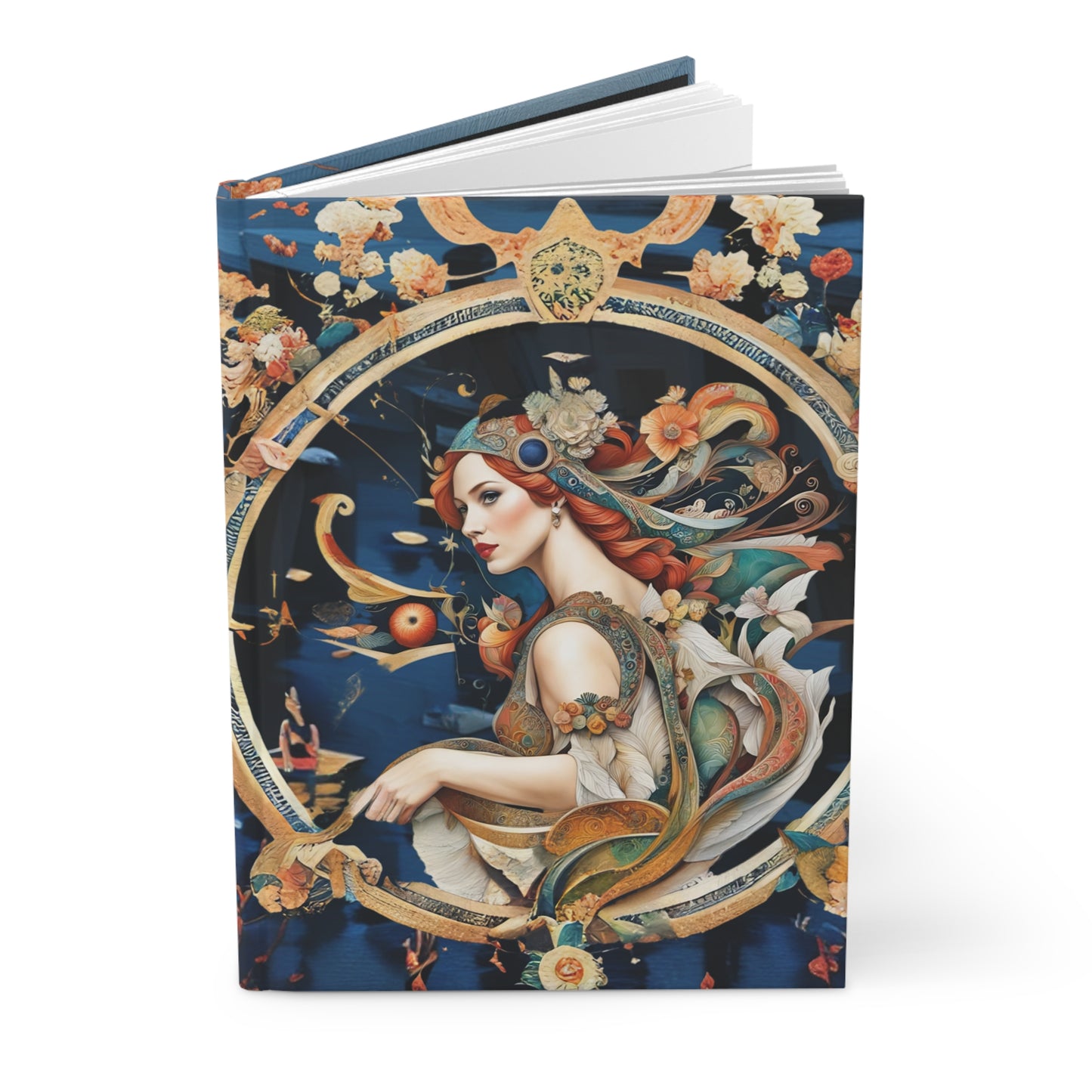 Hardcover Journal Sagittarius Zodiac Sign Art