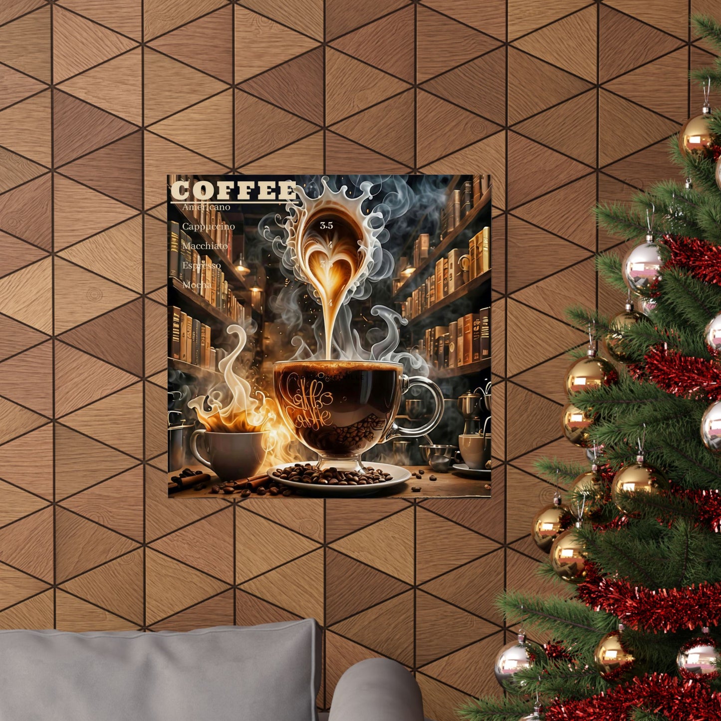 Coffee Lover Matte Vertical Poster - Cozy Café Vibes for Home Décor
