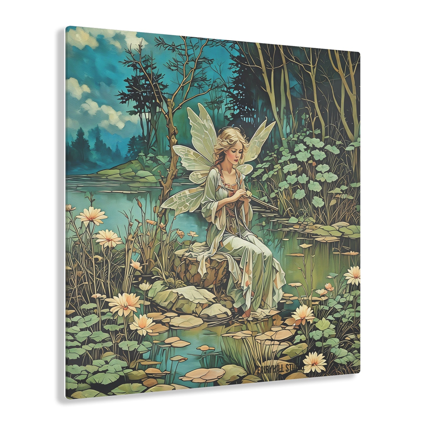 Acrylic Print - Fairy of the Lake Art
