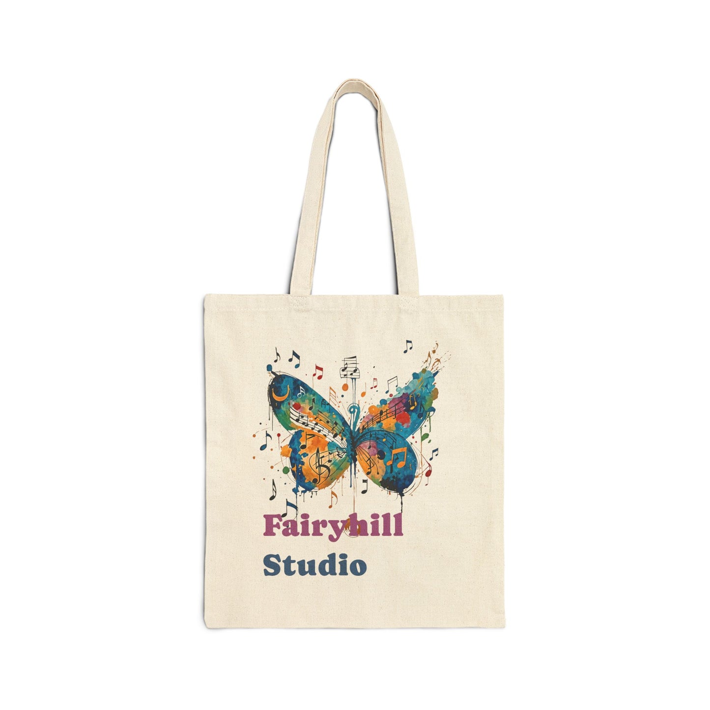Colorful Butterfly Tote Bag, Eco-Friendly Canvas Bag, Reusable Shopping Bag, Artsy Gift for Nature Lovers, Stylish Handbag