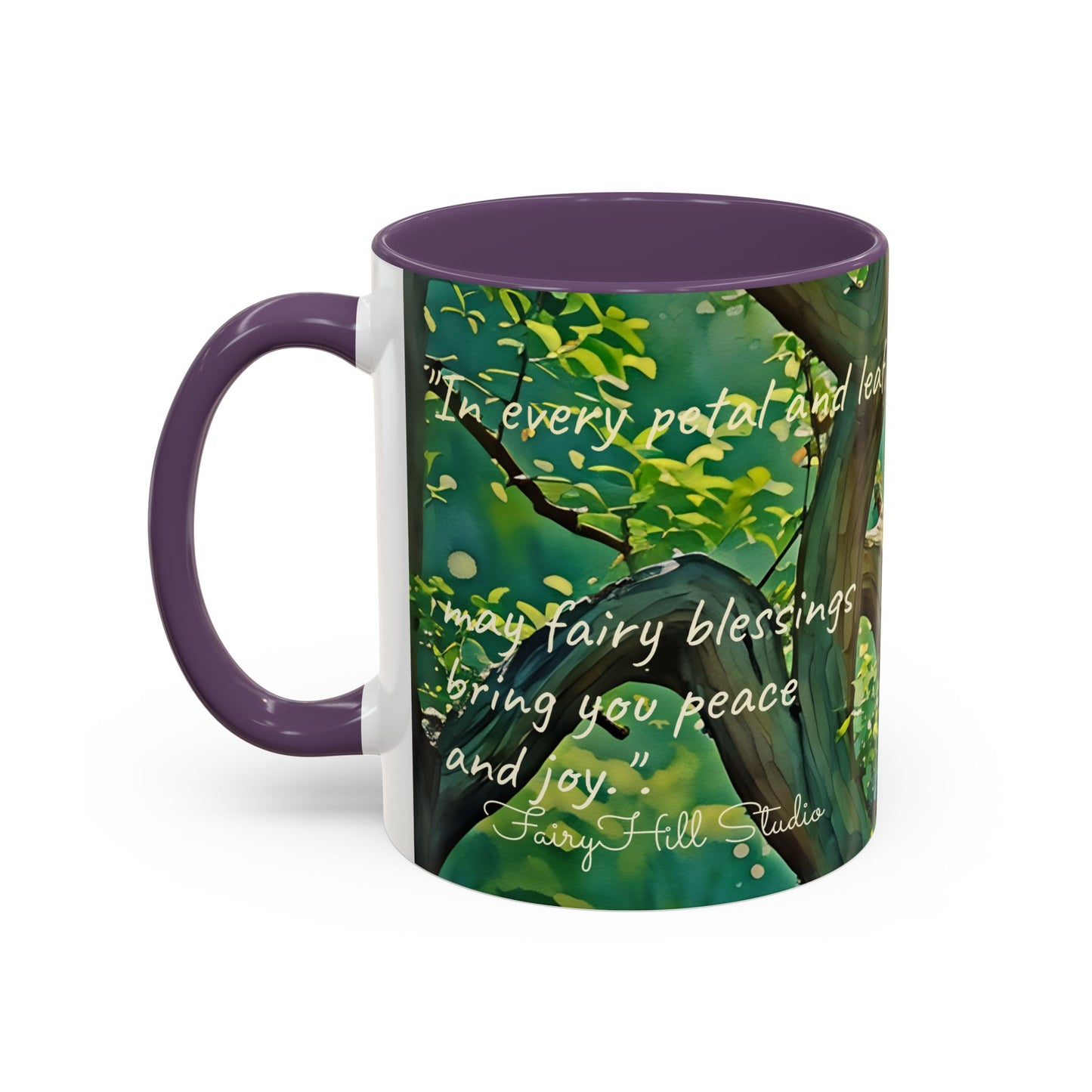 Garden fairy-Themed Coffee Mug - 11 & 15oz Accent Mug for Fairy Lovers