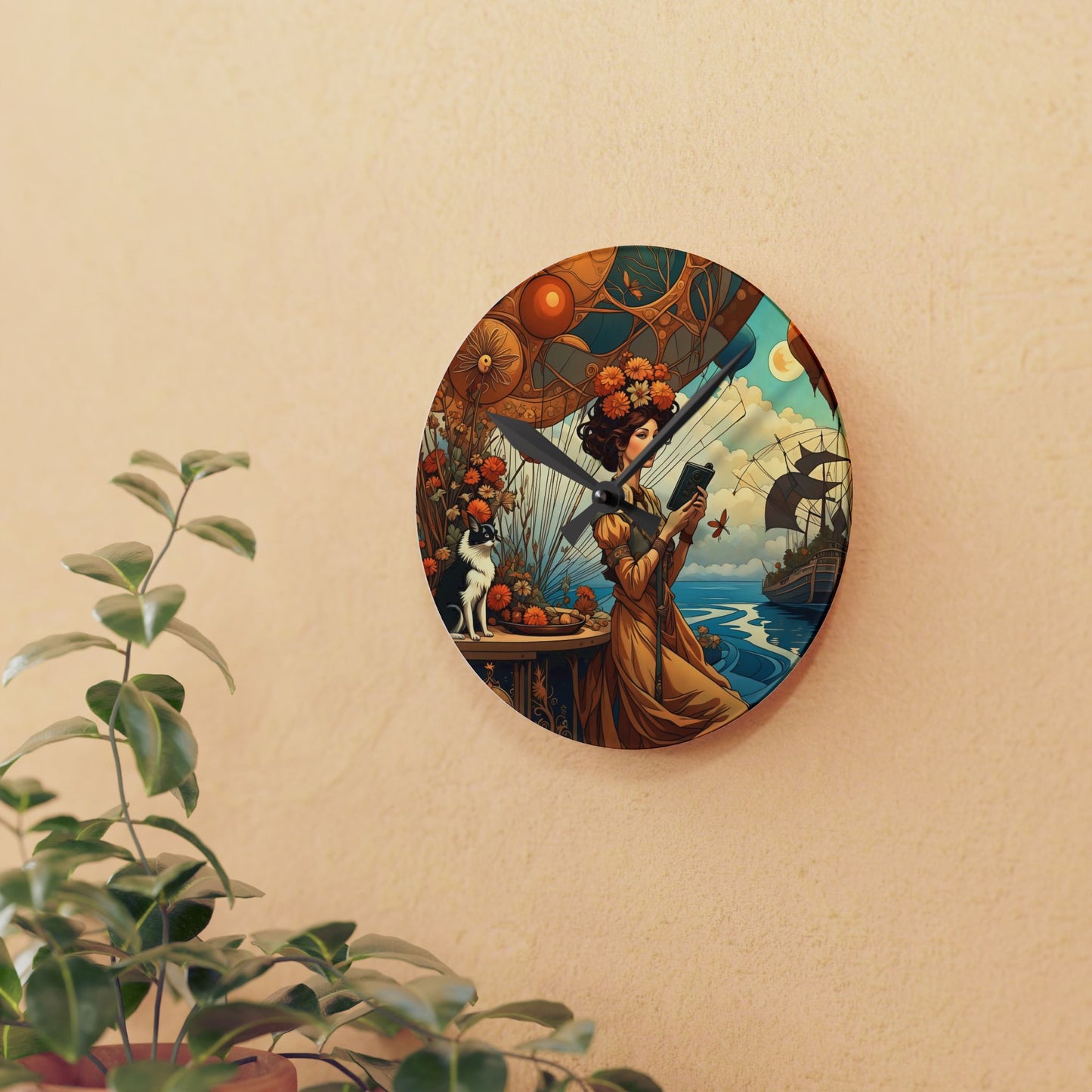 Acrylic Wall Clock