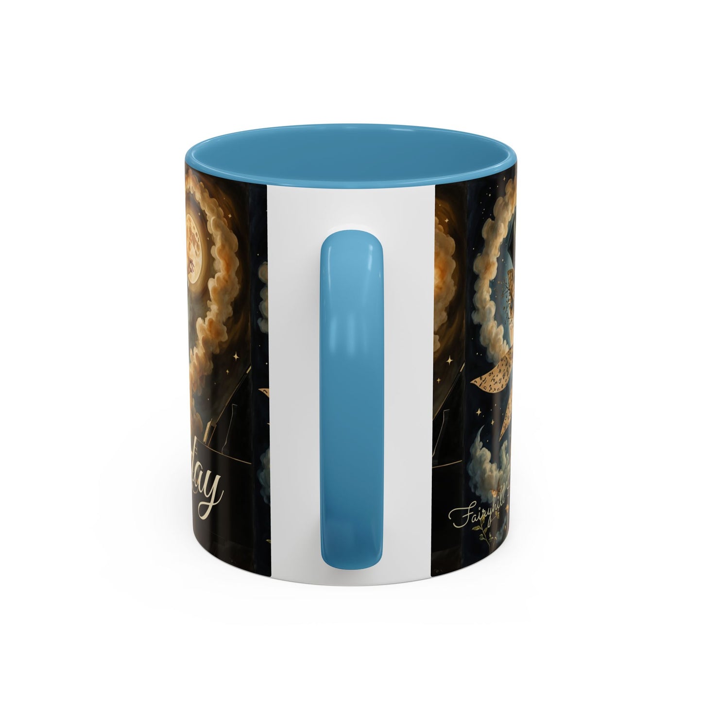 Coffee Mug - Whimsical Mad Hatter Happy Birthday Design by Fairyhill Studio