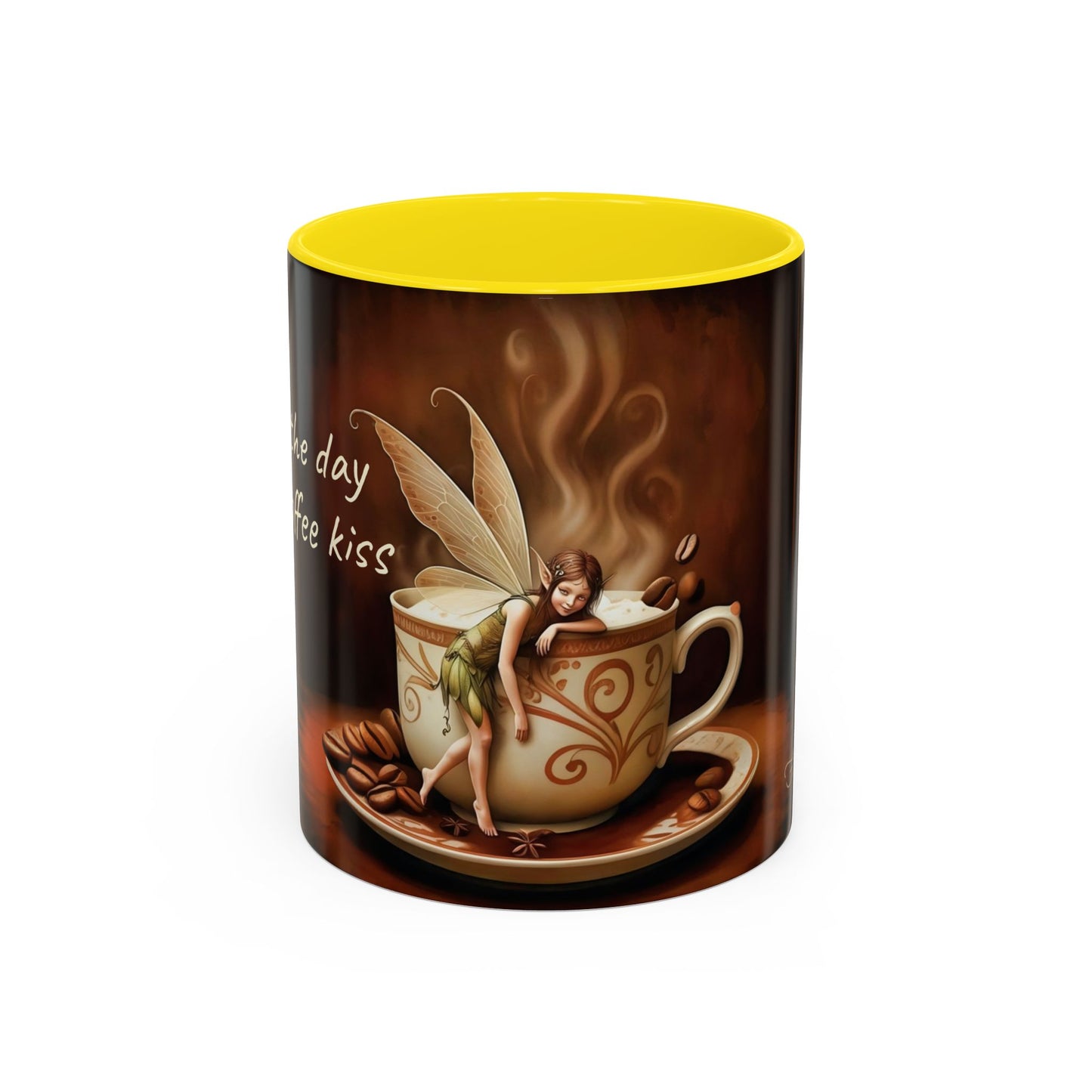 Coffee fairy-Themed Coffee Mug - 11 & 15oz Accent Mug for Fairy /Coffee Lovers