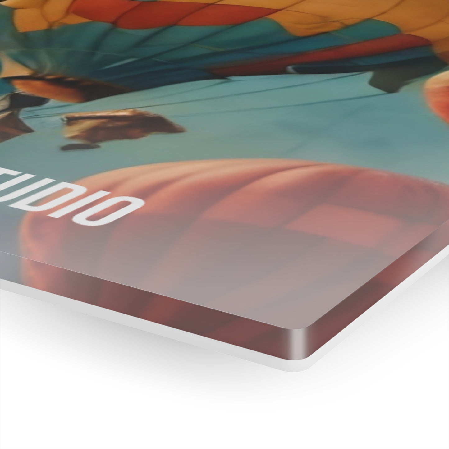 Art Acrylic Prints -Journey with Hot air ballons