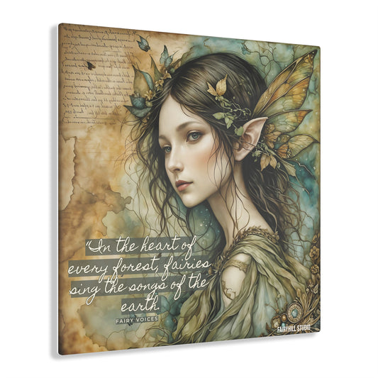 FairyHill Studio Forest Fairy by Fairy Voices Inspirational  Art Acrylic Print -