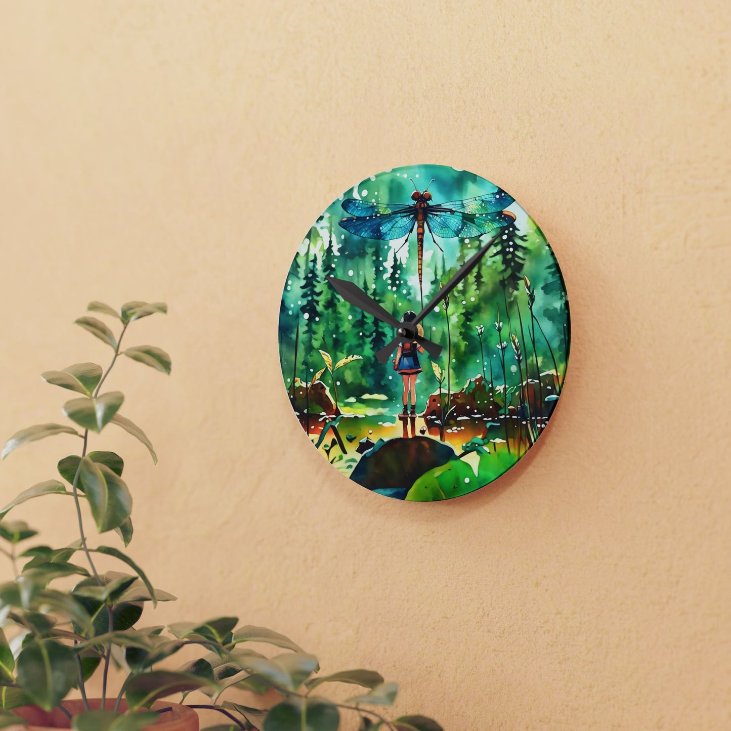 Acrylic Wall Clock