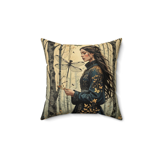 Princess and the Dragonfly Pillow