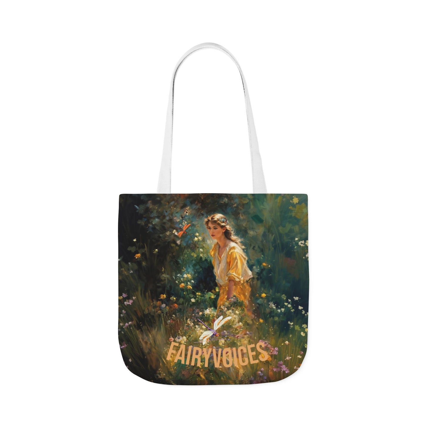 FAIRY VOICES - Canvas Tote Bag - Perfect for Beach Days, Eco-Friendly Shopping, and Summer Fun!