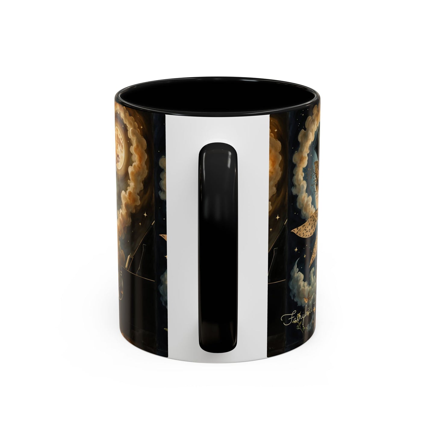 Coffee Mug - Whimsical Mad Hatter Playing Piano Art