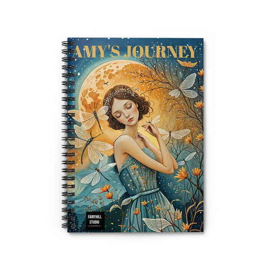 Personalized Journal - Dance of the Dragonflies Art