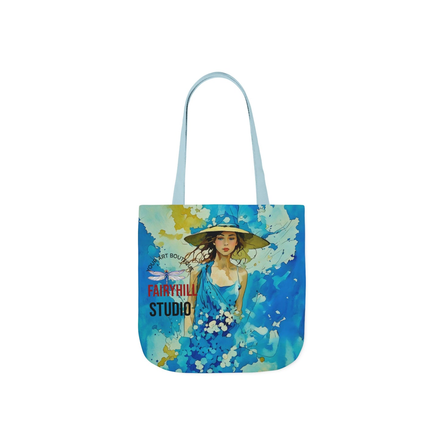 Colorful Summer vibes- Canvas Tote Bag - Perfect for Beach Days, Eco-Friendly Shopping, and Summer Fun!
