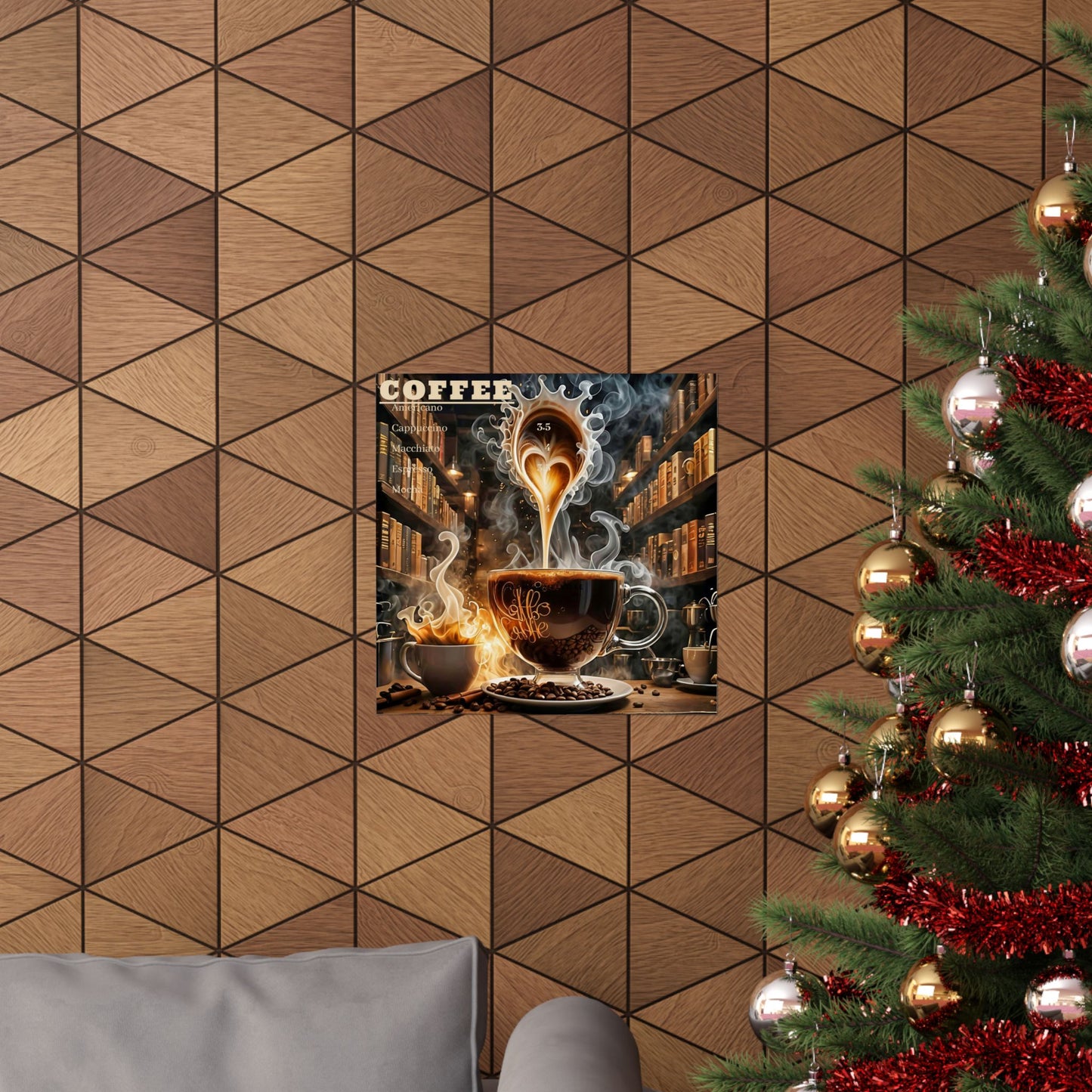 Coffee Lover Matte Vertical Poster - Cozy Café Vibes for Home Décor