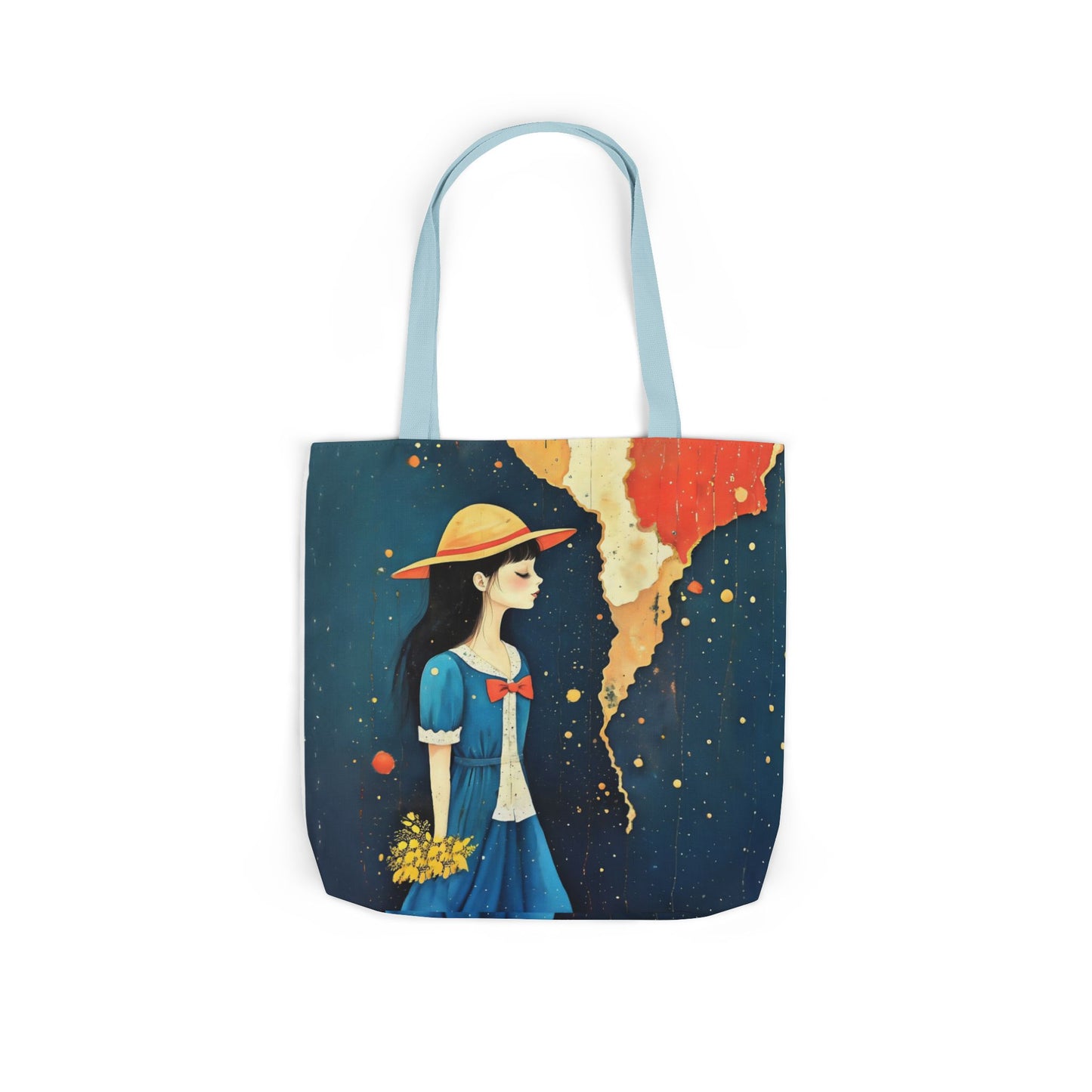 Colorful  travel -Inspired Canvas Tote Bag - Perfect for Beach Days, Eco-Friendly Shopping, and Summer Fun!
