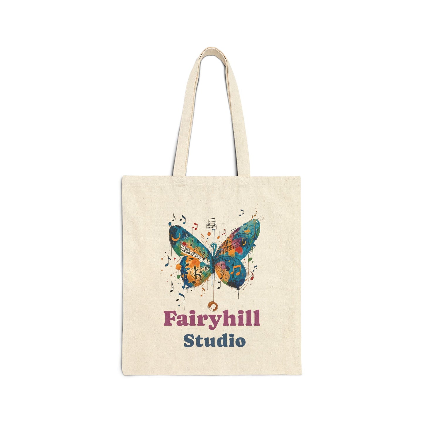 Colorful Butterfly Tote Bag, Eco-Friendly Canvas Bag, Reusable Shopping Bag, Artsy Gift for Nature Lovers, Stylish Handbag