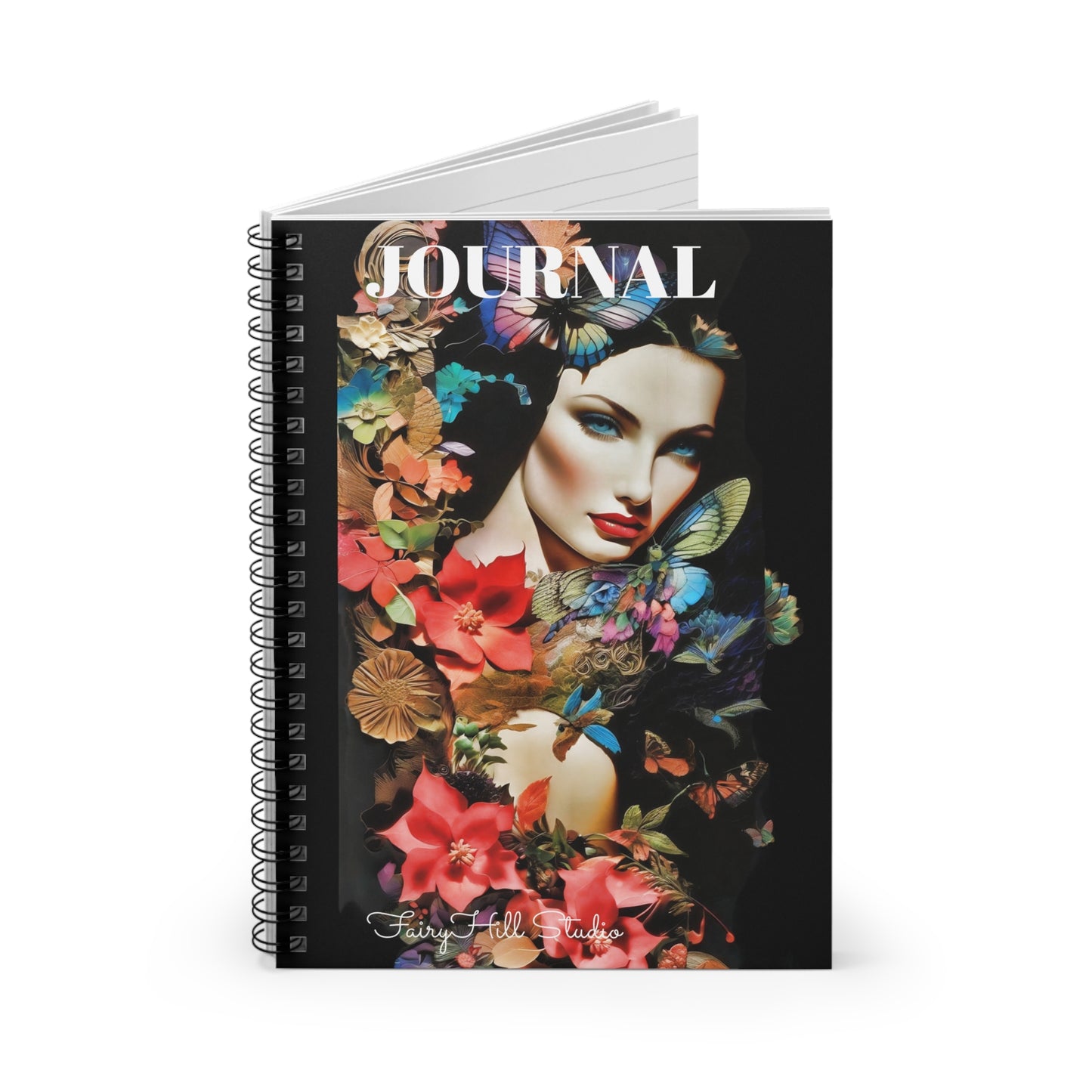 Spiral Notebook -Lady in Nature /Art