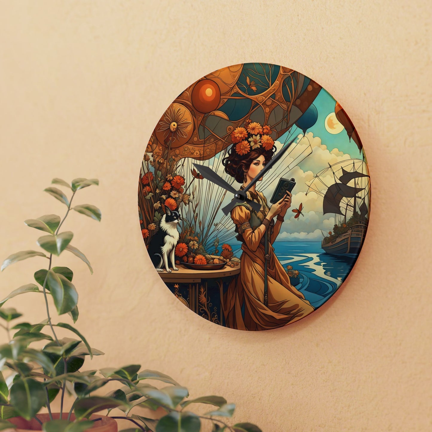 Acrylic Wall Clock