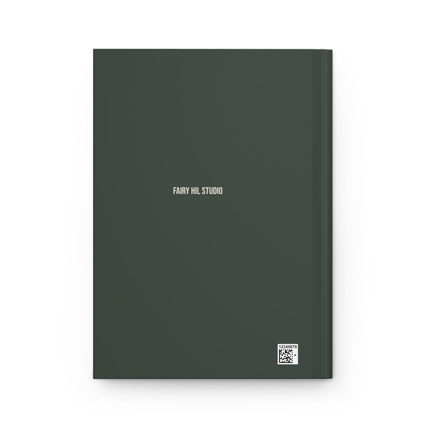 Custom gift Whimsical Hardcover memoir, Pianist,musical moon Mad HatterJournal Matte