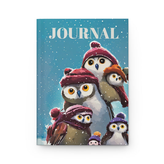 Hardcover Snow Penguins Art Matte