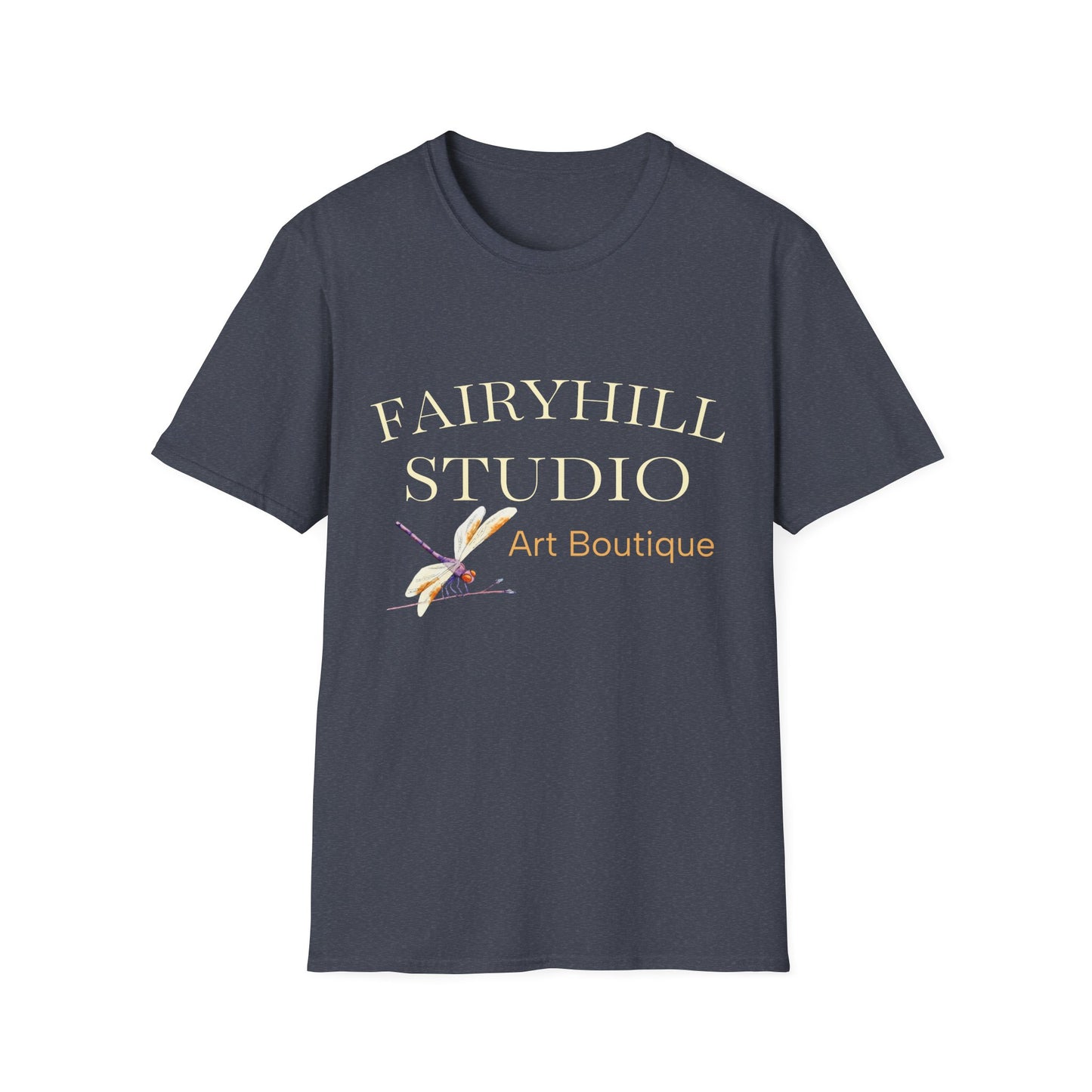 Unisex Softstyle T-Shirt with Retro Fairythili Design, Casual Wear, Graphic Tee, Gift Idea, Vintage Apparel