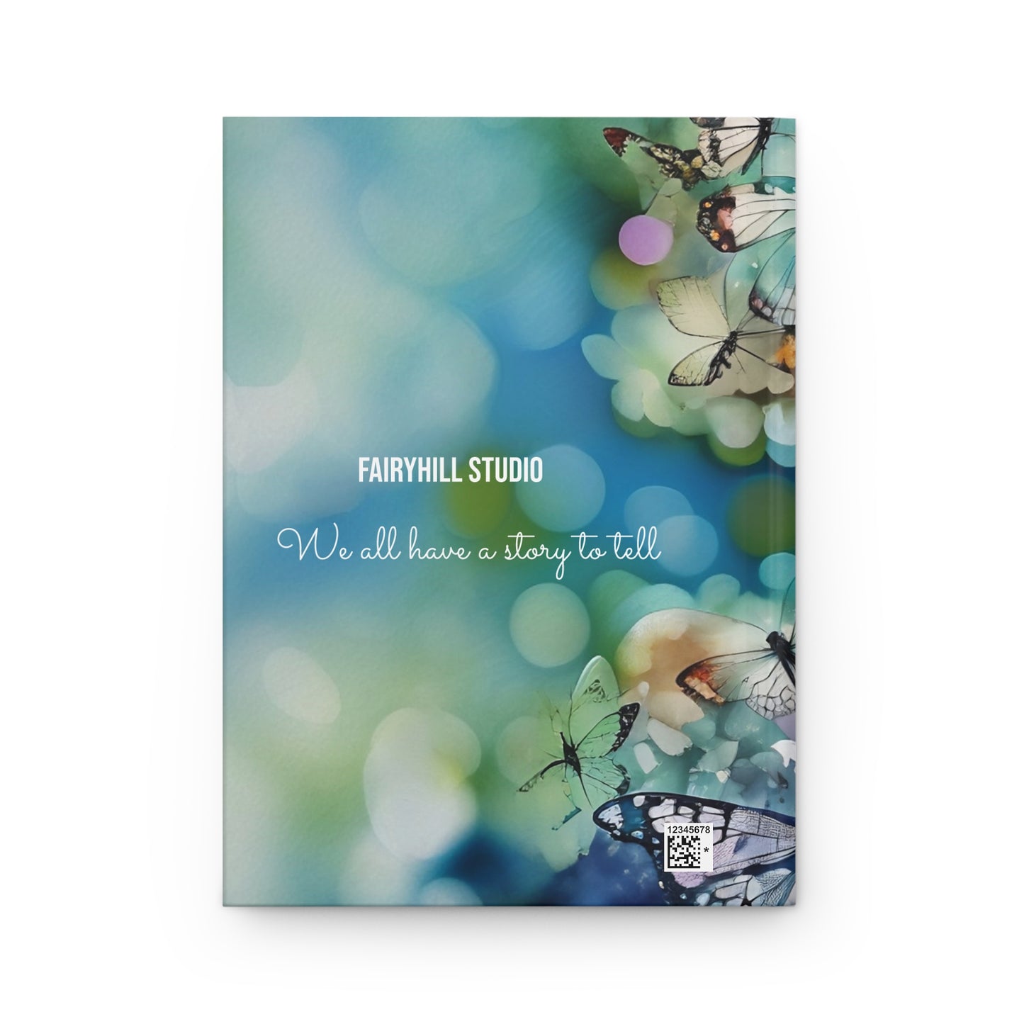 Hardcover Butterfly Santuary Art Matte