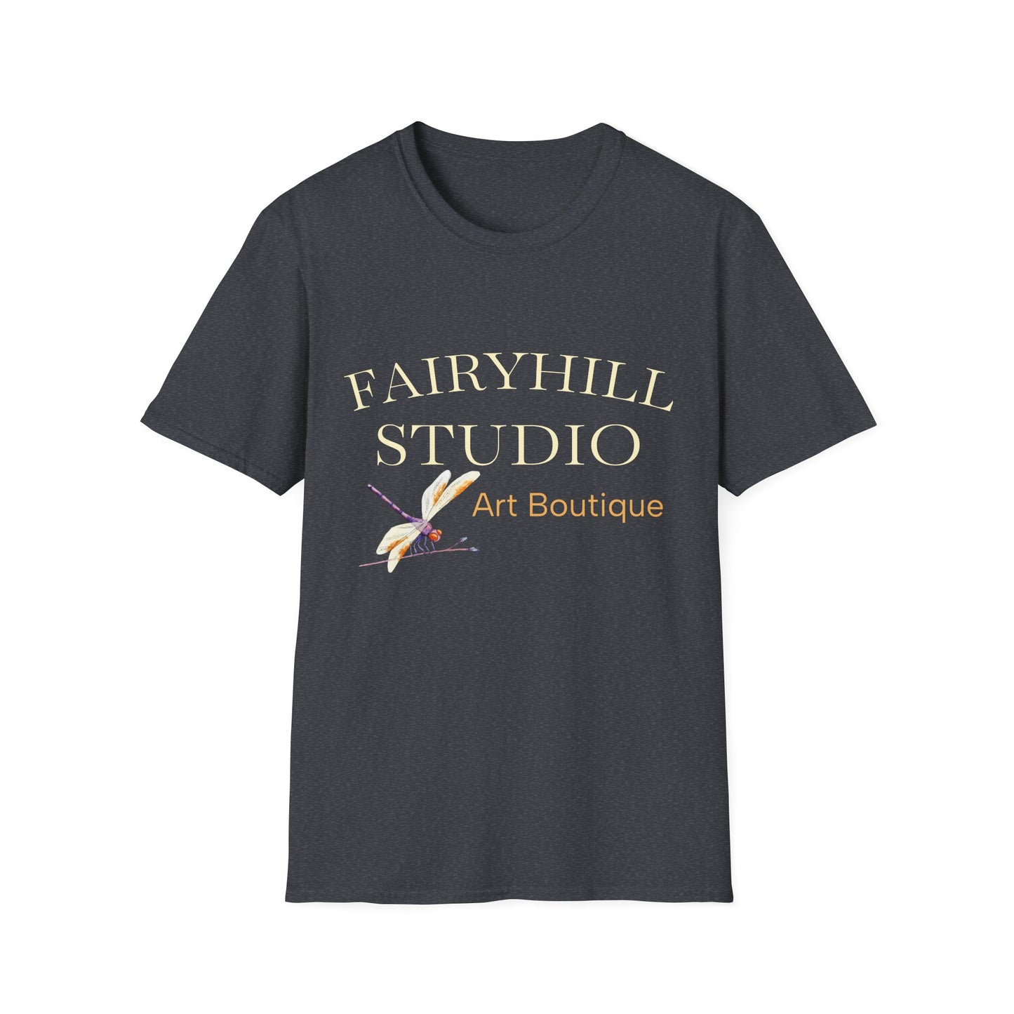 Unisex Softstyle T-Shirt with Retro Fairythili Design, Casual Wear, Graphic Tee, Gift Idea, Vintage Apparel