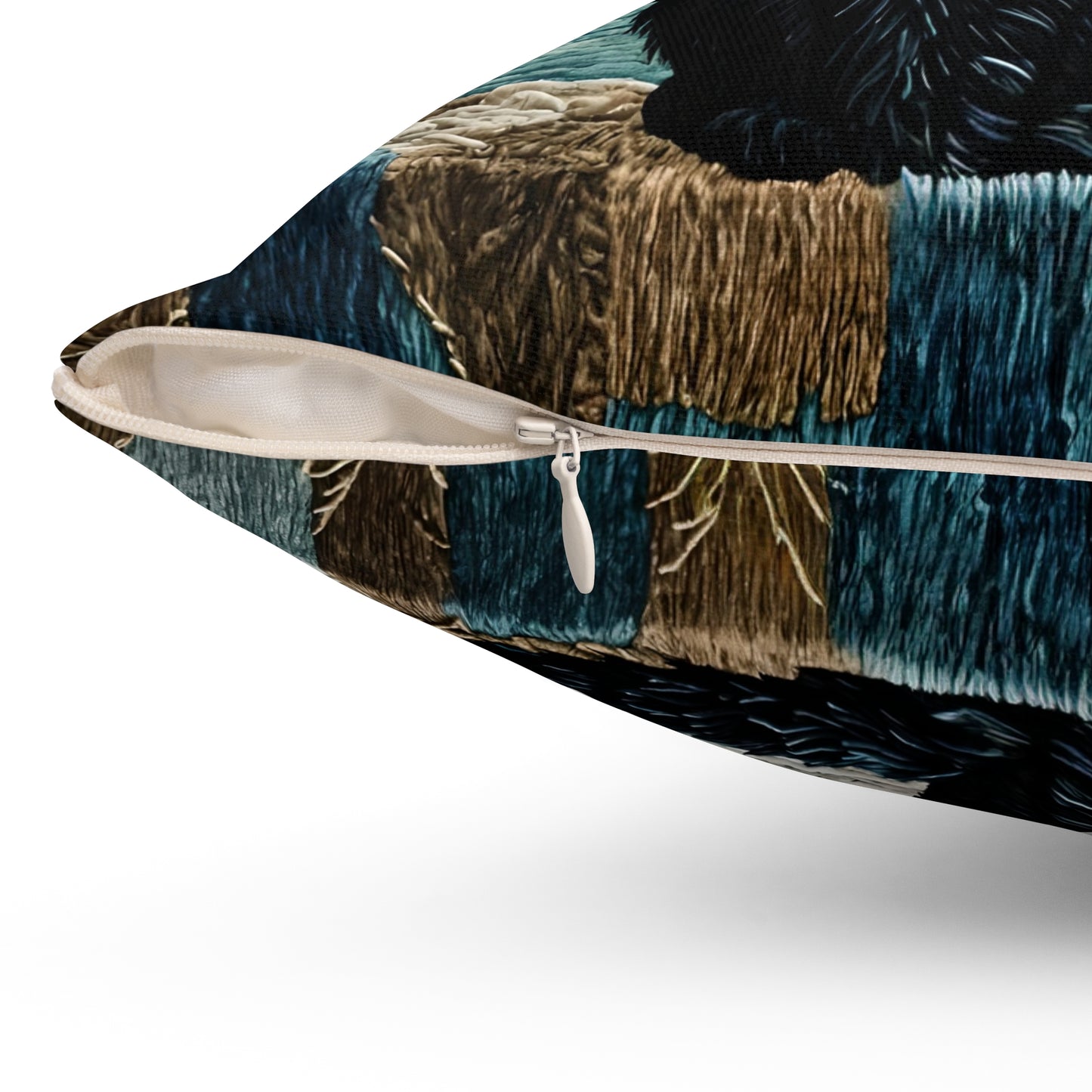 Spun Polyester Square Pillow