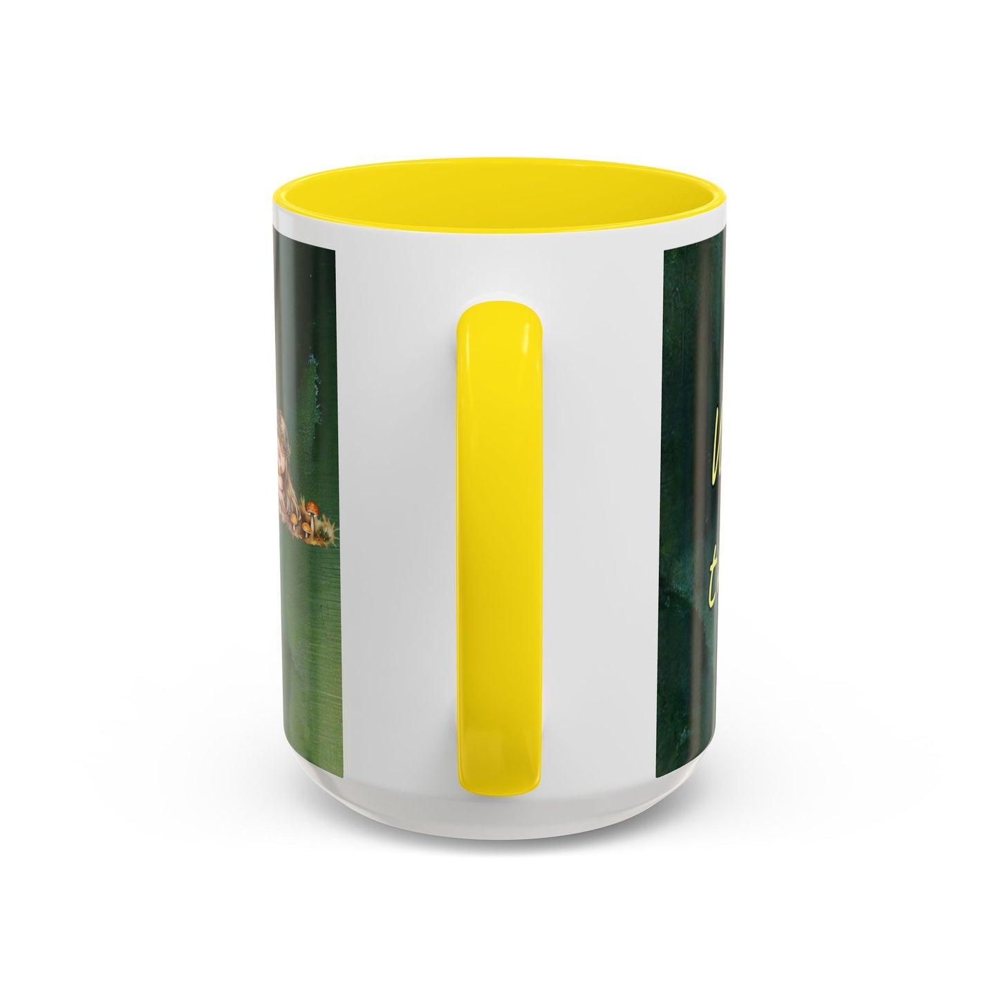 Sleeping Fairy -Themed Coffee Mug with a quote - 11 & 15oz Accent Mug for Fairy/coffee Lovers
