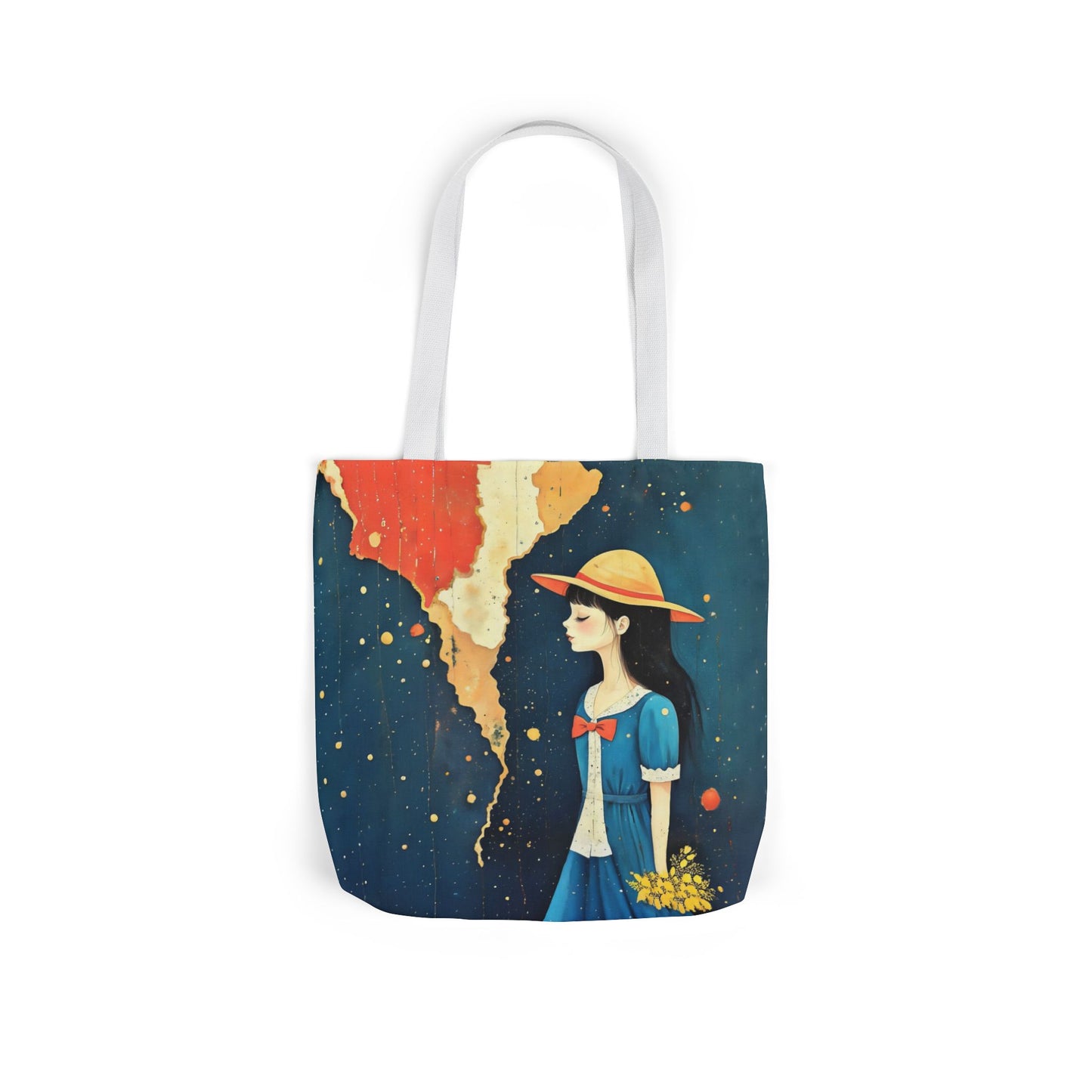 Colorful  travel -Inspired Canvas Tote Bag - Perfect for Beach Days, Eco-Friendly Shopping, and Summer Fun!