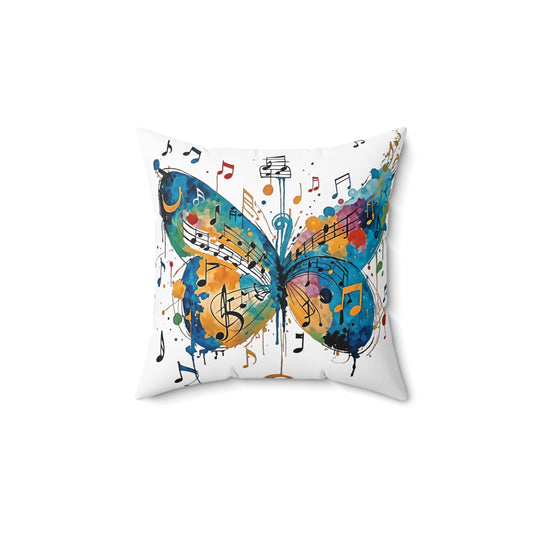 Butterfly Square Pillow