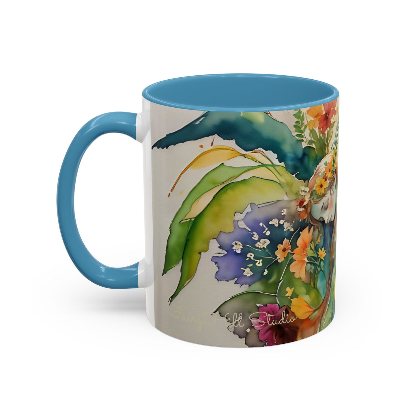 Garden fairy-Themed Coffee Mug - 11 & 15oz Accent Mug for Fairy Lovers